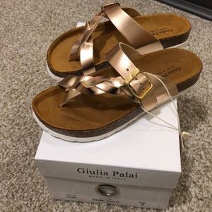 Girls Giulia Palai Rose sandals Size 3